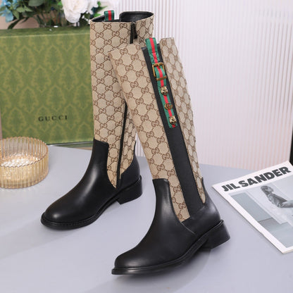 Women's Leather Boots - shoes, detail view 8 | LUXIUM MARKET