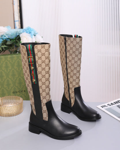 Women's Leather Boots - shoes, detail view 5 | LUXIUM MARKET