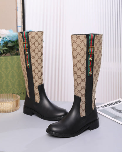 Women's Leather Boots - shoes, detail view 3 | LUXIUM MARKET
