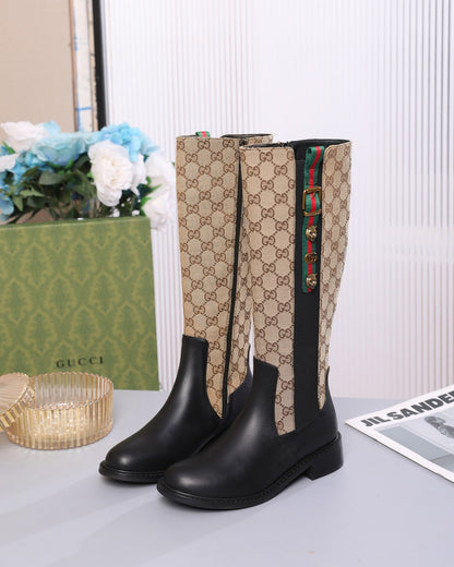 Women's Leather Boots - shoes, detail view 4 | LUXIUM MARKET