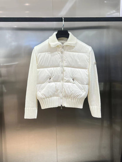 Wool Down Jacket - women's clothing, detail view 7 | LUXIUM MARKET