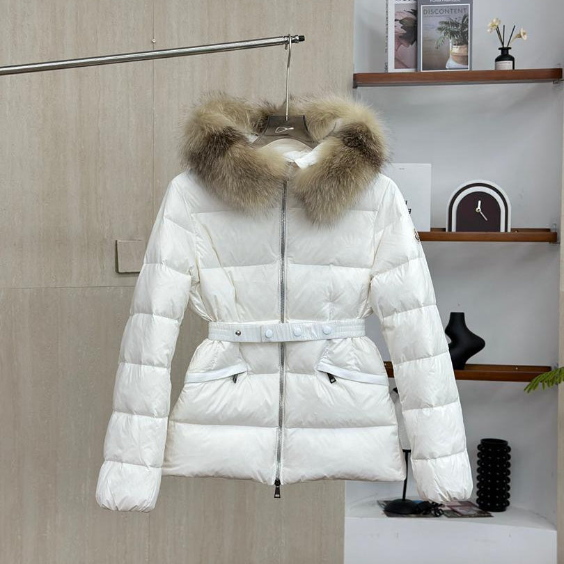 Boreal Quilted Jacket with Fur Hood