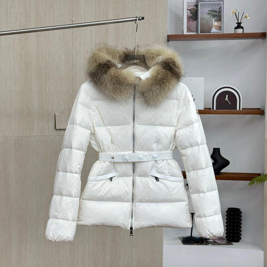 Boreal Quilted Jacket with Fur Hood