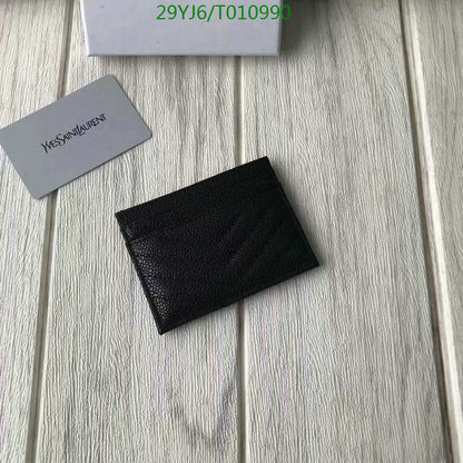 Black Card Holder - women's accessory, detail view 7 | LUXIUM MARKET