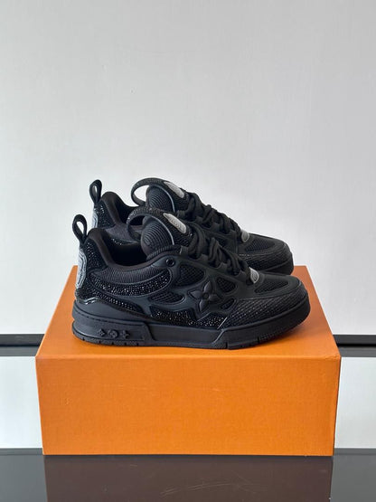 Midnight Crystal Tech Sneakers - men's shoes, detail view 2 | LUXIUM MARKET