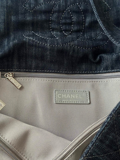 Timeless Quilted Denim Bag - women's bag, detail view 8 | LUXIUM MARKET