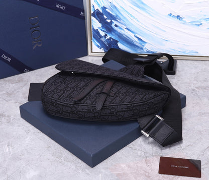 Saddle Crossbody Bag - men's bag, detail view 8 | LUXIUM MARKET