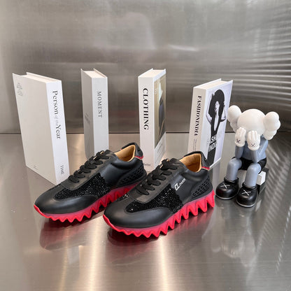 Black Shark Sole Sneakers - men's shoes, detail view 4 | LUXIUM MARKET