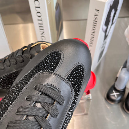 Black Shark Sole Sneakers - men's shoes, detail view 2 | LUXIUM MARKET