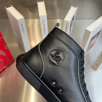 High-Top Studded Sneakers - men's shoes, detail view 6 | LUXIUM MARKET