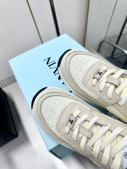 Luxury Embroidered Velvet Sneakers - shoes, detail view 6 | LUXIUM MARKET