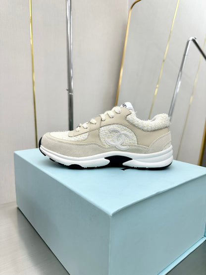 Luxury Embroidered Velvet Sneakers - shoes, detail view 2 | LUXIUM MARKET