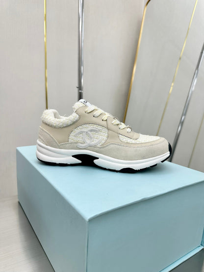 Luxury Embroidered Velvet Sneakers - shoes, detail view 3 | LUXIUM MARKET
