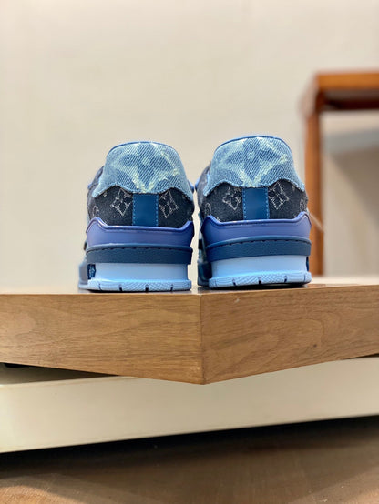 Denim Trainers - men's shoes, detail view 5 | LUXIUM MARKET