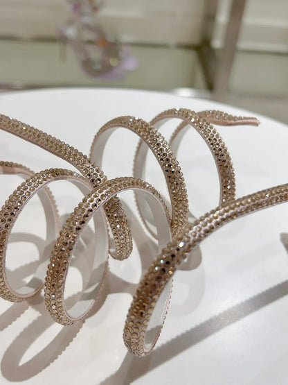 Cleo Snake-Design Heels - women's shoes, detail view 3 | LUXIUM MARKET