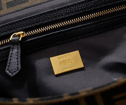 Monogram Baguette Bag Large - women's bag, detail view 6 | LUXIUM MARKET