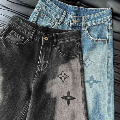 Classic Straight Denim Jeans - women's clothing | LUXIUM MARKET