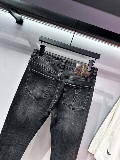 Men's Denim Jeans - men's clothing, detail view 3 | LUXIUM MARKET