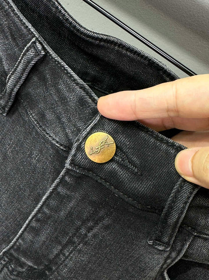 Men's Denim Jeans - men's clothing, detail view 8 | LUXIUM MARKET