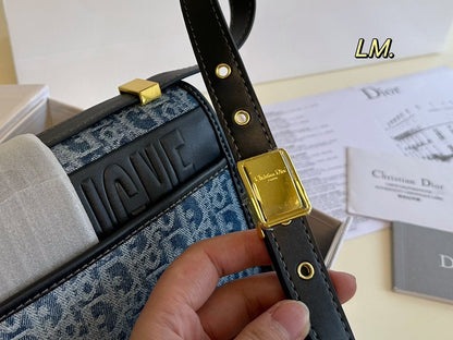 Vintage Denim Shoulder Bag - women's bag, detail view 3 | LUXIUM MARKET