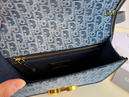 Vintage Denim Shoulder Bag - women's bag, detail view 2 | LUXIUM MARKET