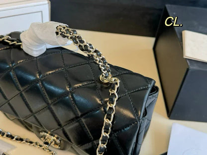 Mini Quilted Chain Top-Handle Bag - women's bag, detail view 2 | LUXIUM MARKET