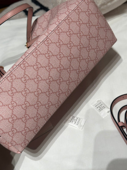 Medium Tote Bag Light Pink - women's bag, detail view 4 | LUXIUM MARKET
