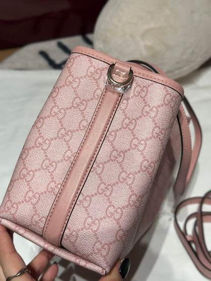 Medium Tote Bag Light Pink - women's bag, detail view 5 | LUXIUM MARKET