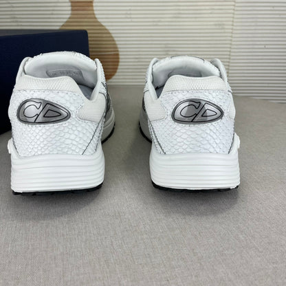 B30 Inspired Sneakers – White Snake Leather - men's shoes, detail view 7 | LUXIUM MARKET