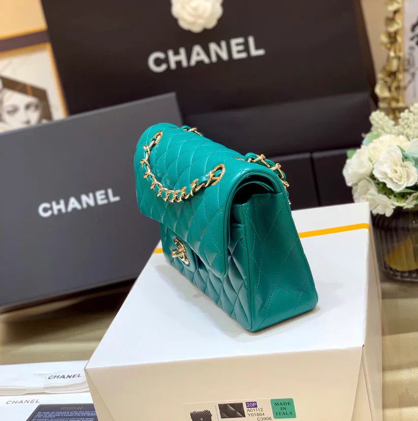 Classic Flap Small Bag 23 CM-Sapphire Limited Edition