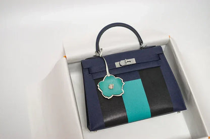 28 Sellier Tricolor - women's bag, detail view 2 | LUXIUM MARKET