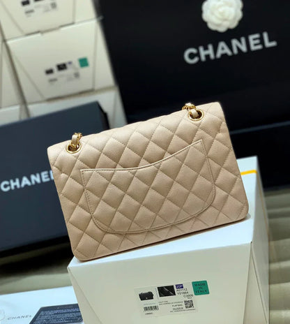Classic Flap Small Bag 23CM-Beige Edition - women's bag, detail view 4 | LUXIUM MARKET