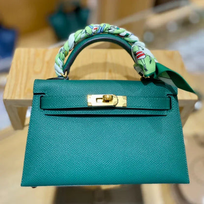 Mini 19 Malachite Green - women's bag | LUXIUM MARKET