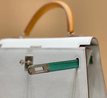 Tricolor Leather Bag 28 - women's bag, detail view 5 | LUXIUM MARKET