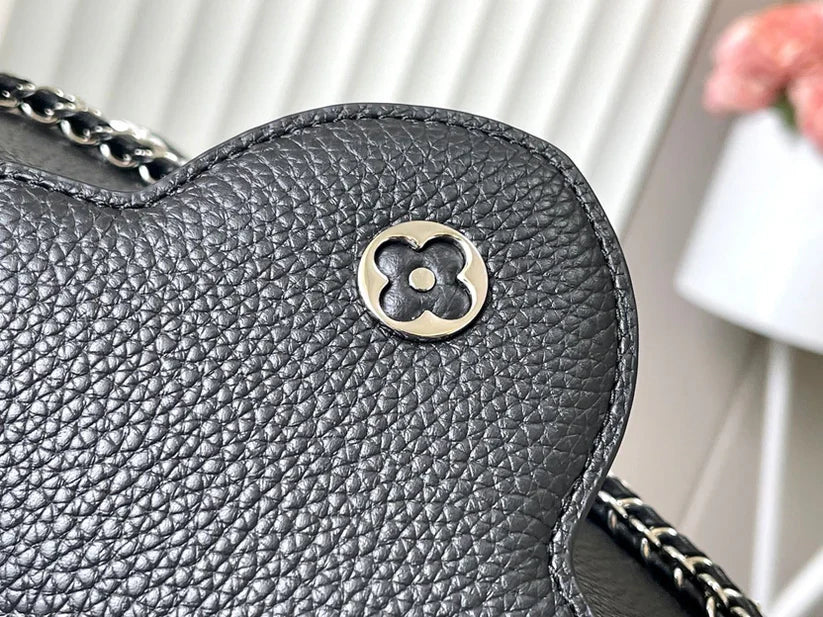 Capucines Triology Chain 3 In 1 Black & Pearl