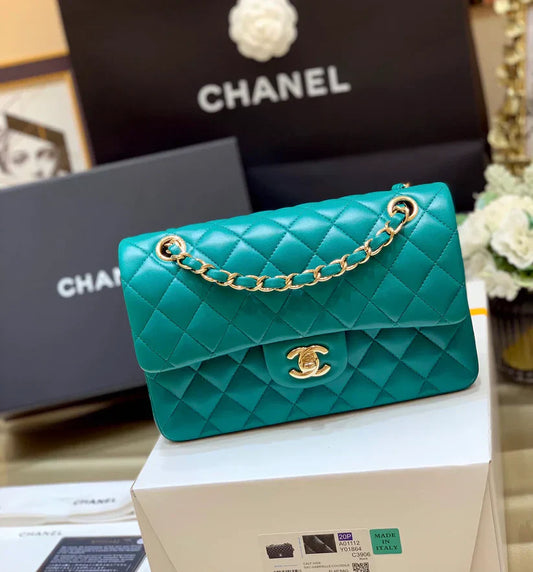 Classic Flap Small Bag 23 CM-Sapphire Limited Edition