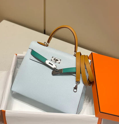 Tricolor Leather Bag 28 - women's bag | LUXIUM MARKET