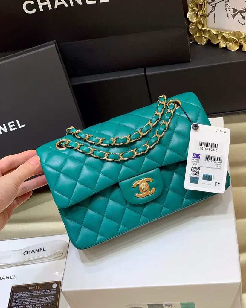 Classic Flap Small Bag 23 CM-Sapphire Limited Edition