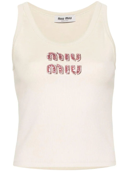 Embellished Tank Top