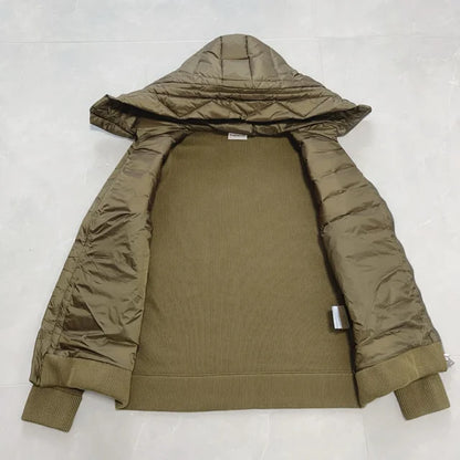 Hybrid Knit Down Hoodie - men's clothing, detail view 8 | LUXIUM MARKET