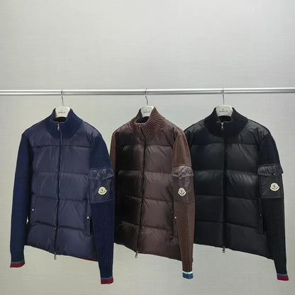 Down Knit Hybrid Jacket - men's clothing | LUXIUM MARKET