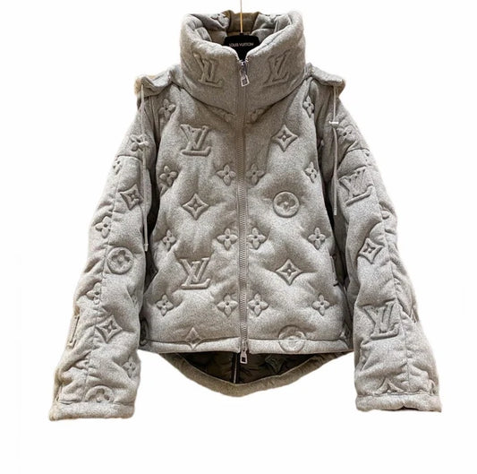 ICONIC PUFFER COAT GREY