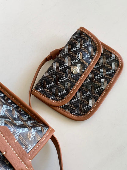 Classic Pattern Tote Bag - women's bag, detail view 3 | LUXIUM MARKET