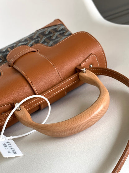 Classic Pattern Top Handle Bag - women's bag, detail view 7 | LUXIUM MARKET