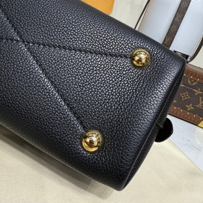 Embossed Leather Handbag - women's bag, detail view 13 | LUXIUM MARKET